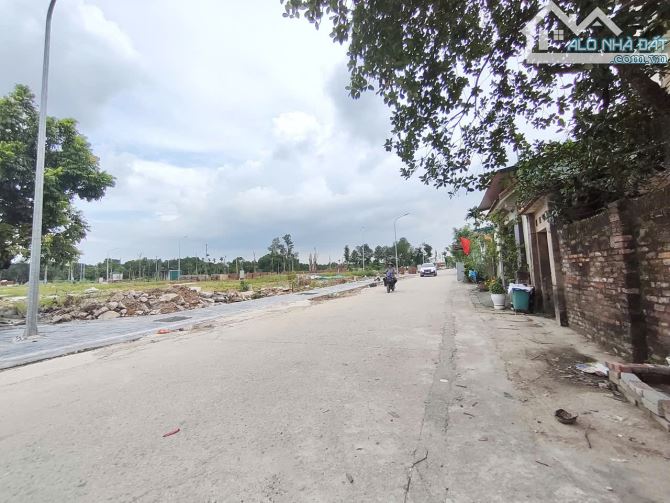 Mảnh đất hàng xóm khu đấu giá, gần đường dẫn lên cầu tứ Liên   DT 49m   MT 5m  Đường thông - 1