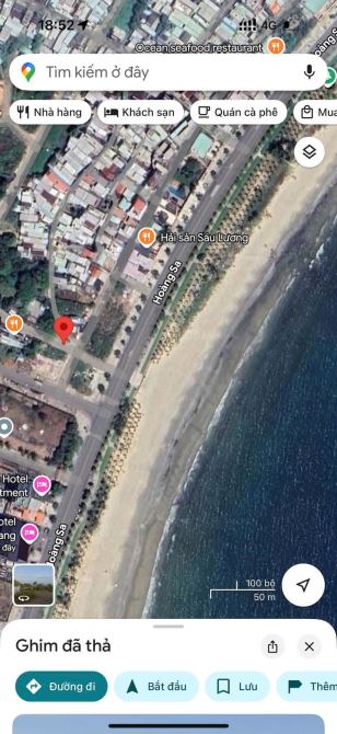 Chào bán lô đất view biển Hoàng Sa,diện tích 126m2 ngang 23,5m giá 18,5 tỷ - 2