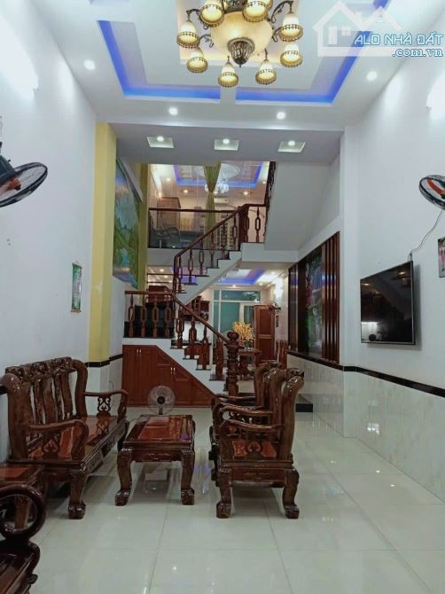 BÁN NHÀ 4 TẦNG ĐÚC THỚI AN 13 QUẬN 12 GIÁ RẺ 5.89 TỶ  DIỆN TÍCH 82m2 ( 4 x 21 )  ĐƯỜNG 6m - 2