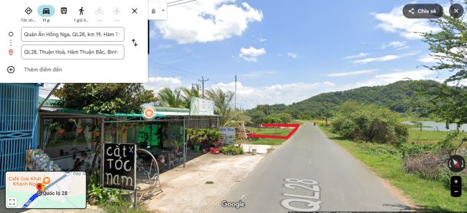 Cho thuê mặt bằng kinh doanh mặt tiền Quốc Lộ 28, diện tích lớn: 1.800m2 - 2