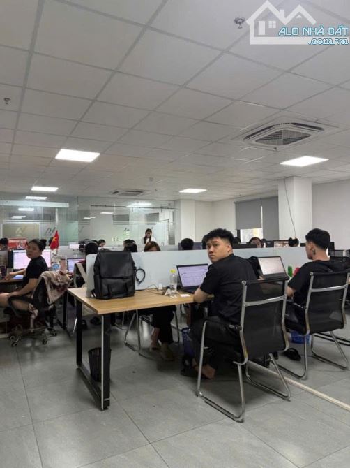 BÁN TÒA NHÀ 8T THANG MÁY CẦU GIẤY, VỈA HÈ, Ô TÔ TRÁNH, MT QUYỀN LỰC, DT 80M2 GIÁ 33 TỶ - 2