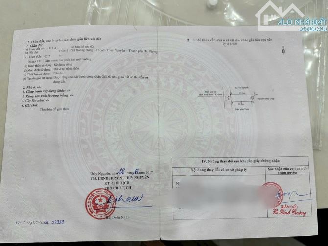 Tuyến 2 Trục Xã Hoàng Động đường thông ngay gần KCN Nam Cầu Kiền 73m giá chỉ 1,5x tỷ - 3