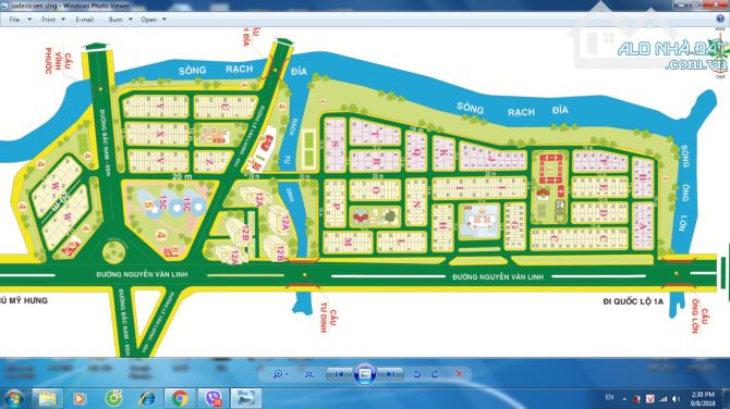 Đất trống góc 2 Mt 15.6x18,5m NH khu ven sông Tân Phong Q7. giá TL - 3