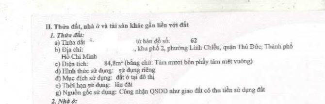 NHÀ MỚI ĐẸP - LINH CHIỂU - THỦ ĐỨC (5.1x16.6) 3 TẦNG - 4PN - HXH - 7.2TỶ.  + HIỆN TRẠNG nh - 4