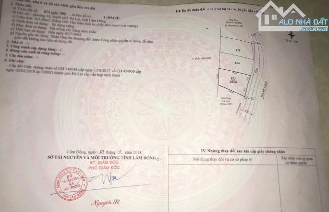 CẦN BÁN LÔ ĐẤT TẠI ĐƯỜNG KHE SANH P10 TP ĐÀ LAT - 4