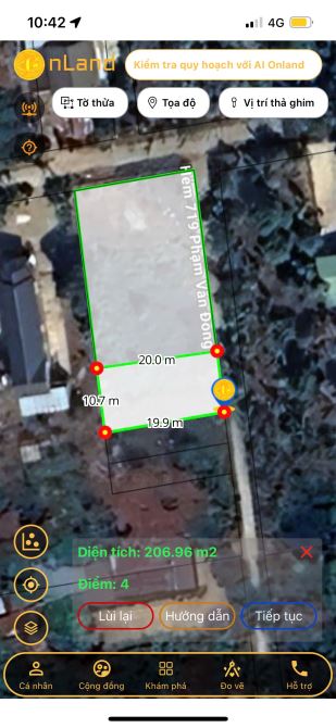 Bán đất hẻm mậu thân ngang 10m sâu 20 giá 1,35tỷ - 4