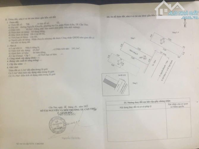 BÁN NHÀ 2 LẦU MẶT TIỀN ĐƯỜNG NGUYỄN KHUYẾN GẦN TRƯỜNG HỌC NGÔ QUYỀN - 4