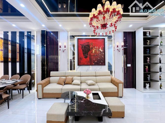 BÁN NHÀ MẶT TIỀN TRỤC CHÍNH D1 KDC HỒNG LOAN , FULL NỘI THẤT CAO CẤP - 4
