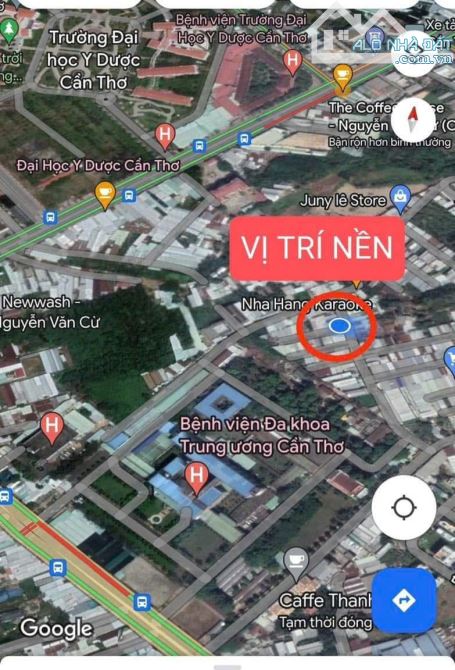 BÁN NỀN THỔ CƯ GẦN ĐH Y DƯỢC, ĐH CẦN THƠ, HỒ BÚNG XÁNG, ĐA KHOA TW - NINH KIỀU 2 tỷ 350 - 5