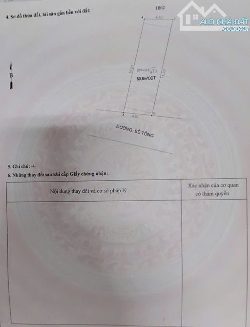 2,6Tỷ TL🔥Bán đất 67,7m2 cách đường Bình Thung 100m p.Bình An, Tp.Dĩ An - 5