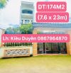 Bán Nhà Hóc Môn- 174M2(7.6 x23 )-4 Tầng - HXH- Chỉ 8Tỷ.