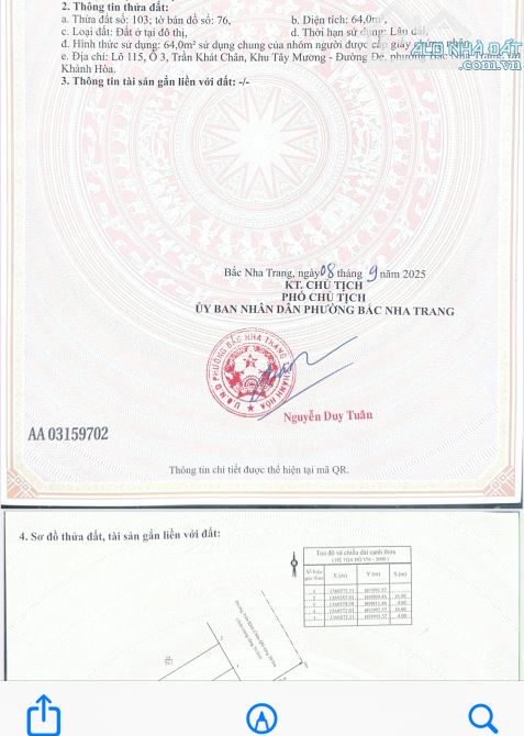 Giỏ Hàng Đất Nền Tái Định Cư Hòn Xện - Vĩnh Hoà - Bắc Nha Trang - Cập Nhật 9/2025 - 13