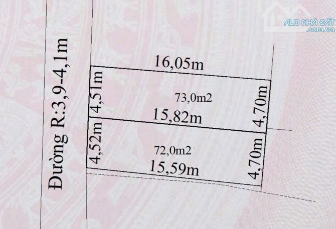 Chào bán hai lô f0 hoàng động  Dt 72m ngang 4, 80  Đường thông rộng 5 m  Giá 1,3x tỷ