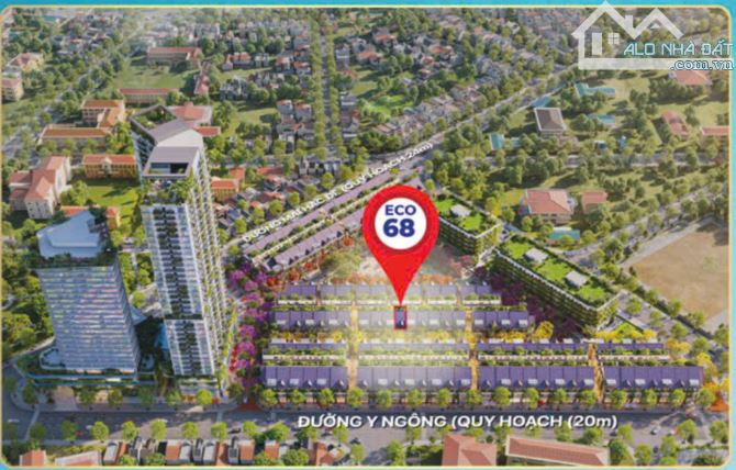 Ecopalace Đắk Lắk - Căn ECO68 Lộc Phát Song Hành