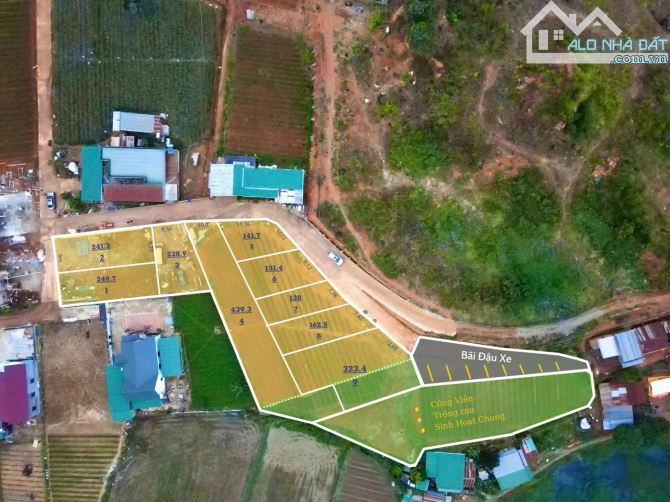 Đất biệt thự sân vườn gần Đà lạt - 2.5 tỷ - 250m2