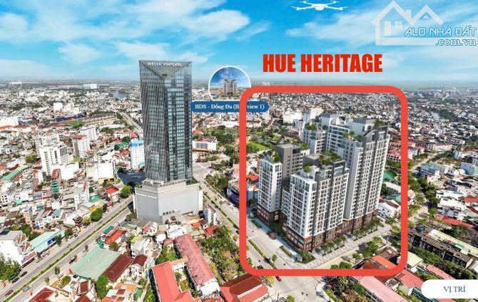 🔥🔥🔥🔥🔥Chỉ còn vài suất cuối HUE HERITAGE căn hộ cao cấp cạnh VINCOM TP HUẾ