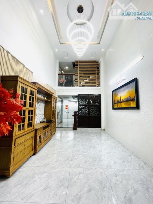 💥PHAN HUY ÍCH NGUYỄN DUY CUNG - HẺM XE HƠI - 5 TẦNG BTCT - DT 5M x 15M- NHÀ MỚI TẶNG FULL
