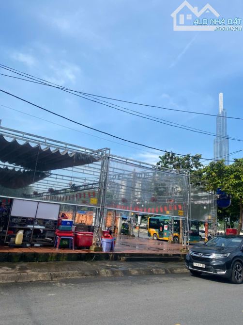 Bán đất Góc 3 Mặt Tiền  Đối diện sông Trần Não  view landmark Diện tích: 34x20 cn 680m2