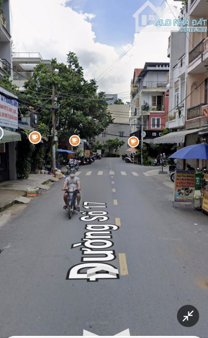 BÁN NHÀ 4 TẦNG MẶT TIỀN CHỢ HẠNH THÔNG TÂY - ĐƯỜNG QUANG TRUNG - DT76 M - GIÁ 11.2 TỶ