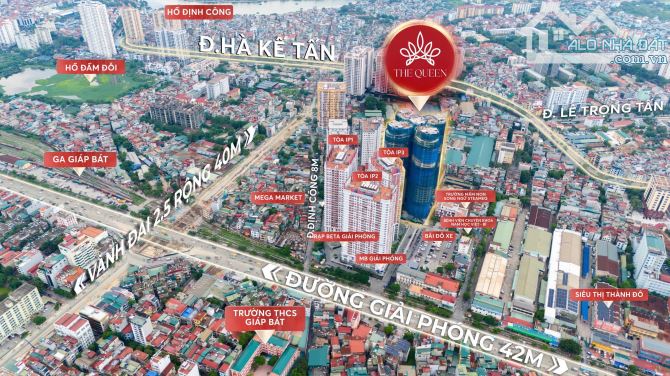 Chỉ 2 tỉ vốn ban đầu sổ hữu căn hộ cao cấp full nội thất The Queen đã cất nóc ck 9.5%