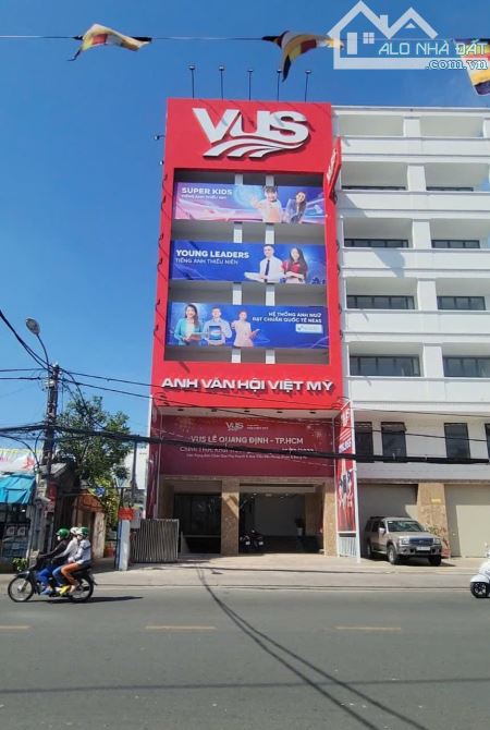 Building mặt tiền Lê Quang Định , Hầm 7 Tầng, DT Sàn 1750m, HD Thuê : 350 Triệu, 100 Tỷ