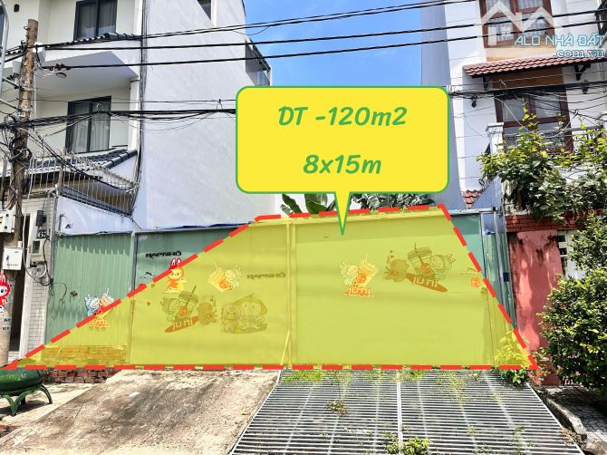 14 tỷ- CHÀO BÁN NỀN ĐẤT THỔ CƯ -120m2- 8x15m -khu ven sông, hiệp bình chánh ,thủ đức
