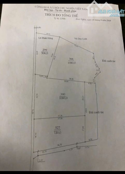 bán lô nhà vườn 3500m2 tâị Hoà Nghĩa gần dự án đường Cầu Rào 3