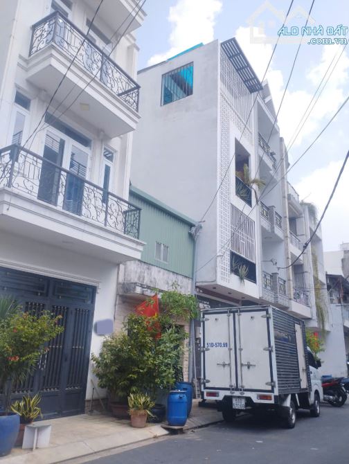 Ngộp Lý Thánh Tông - Giáp Q11 - 4x14m - HXH 8m KD - 4 tầng mới