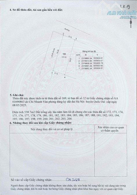 Đất nền Láng Hòa Lạc giá 3.0 tỷ diện tích 100m2 tiềm năng sinh lời cao – Nguyễn Hùng BĐS