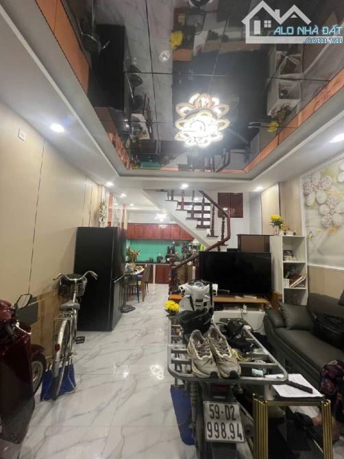NHÀ 2 TẦNG – 4.1x9m – HẺM XE HƠI THÔNG – HUỲNH VĂN NGHỆ - TÂN BÌNH