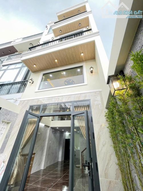 Bán nhà khu đồng bộ hẻm 3,5m đường Lê Đức Thọ, P.16, 4 x 14, 4 tầng, 5PN giá 6.15 tỷ tl