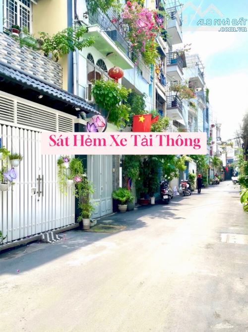 🌈🏡GIÁP Q1 XÂY MỚI 100% HẺM XE HƠI 5 TẦNG FULL NỘI THẤT CAO CẤP HƠN 8Tỷ