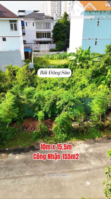 BÁN LÔ ĐẤT BIỆT THỰ VIEW SÔNG – ĐƯỜNG 52, BÌNH TRƯNG ĐÔNG, QUẬN 2 DT:10x15CN:155m2