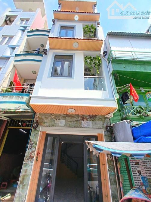 Nhà Mặt Tiền Phan Văn Trị P.2 - 5 Tầng DT 31M2 Sát Mặt Tiền Võ Văn Kiệt Giá 14.5T - 10
