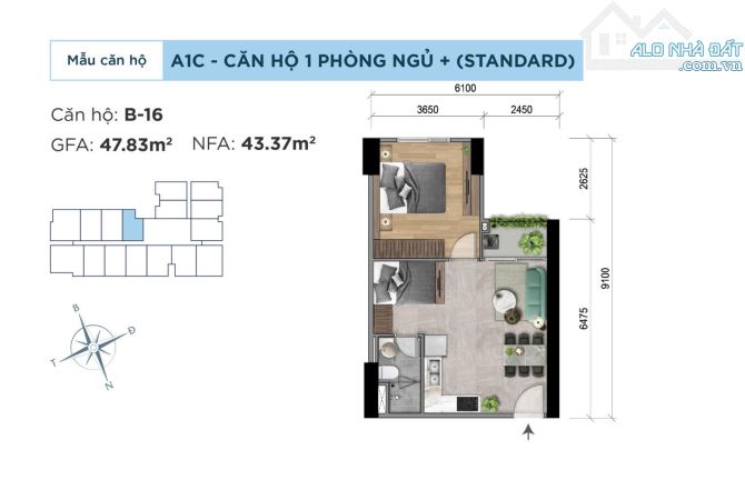 Căn hộ ven sông-Thanh toán 580tr nhận nhà-Khải Hoàn Prime - 11