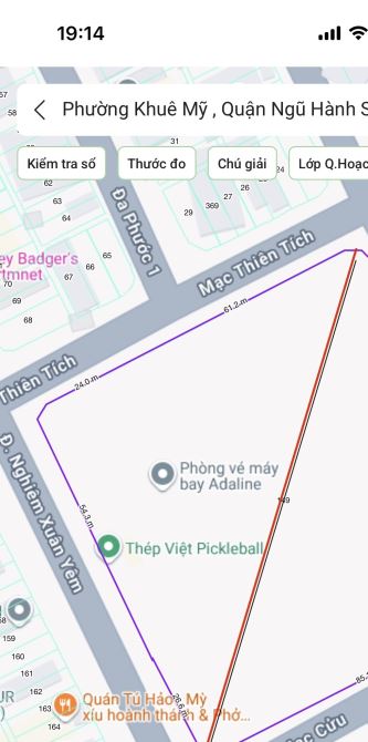 💎Cần bán lô góc 2 MT Nghiêm Xuân Yêm và Mạc Thiên Tích,Ngũ Hành Sơn.Đà Nẵng - 1