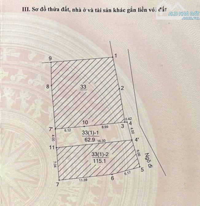 Anh Sơn GV nhờ bán nhà cấp 4 Liên Mạc, ô tô 16 chỗ đỗ cửa, diện tích 63m², vuông vắn - 1
