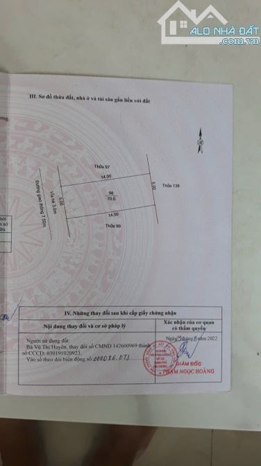 Cần tiền muốn bán gấp mảnh đất khu trường đại học thuộc dự án phía nam Hải Dương - 1