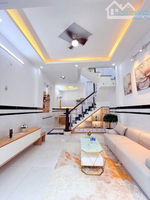 Nhà mới, hẻm ô tô Trần Thánh Tông thông Cống Lở, 4.35 tỷ - 1