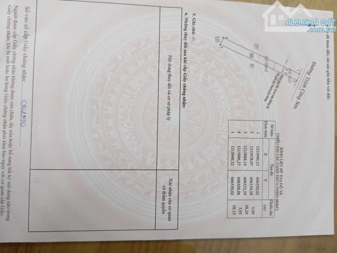 Cô 8 nhờ bán gấp lô 290m2 đất ngay mặt tiền đường Trịnh Công Sơn trung tâm tp Tân Uyên. - 1