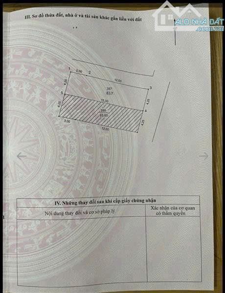 PHỐ LĨNH NAM -MẢNH ĐẤT -LÔ GÓC - Ô TÔ TRÁNH NHAU - DT 65M - GIÁ CHÀO 8,58 TỶ - 1