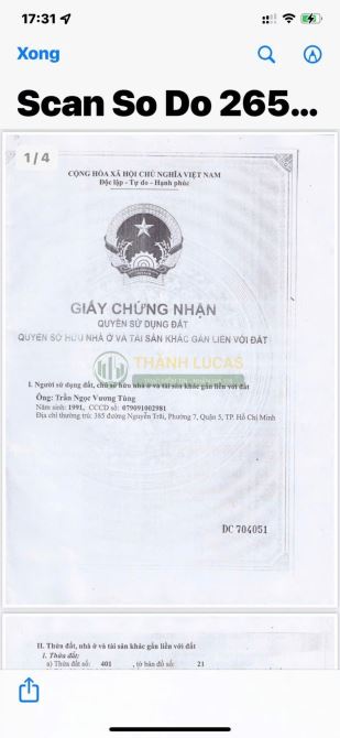 Bán nhà Mặt tiền đường Trần Bình Trọng Q5 (10m x 20m ) - 1