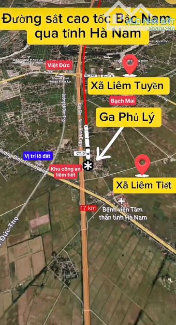 Chỉ hơn 4tỷ sở hữu lô đất mặt kinh doanh đường Lê Đức Thọ, Phủ Lý - 1