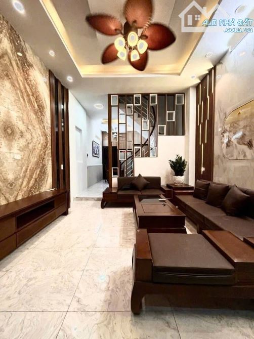 Kim Ngưu nhà dân xây 43m 4 tầng, mặt tiền 4,2m, ngõ thông - 1