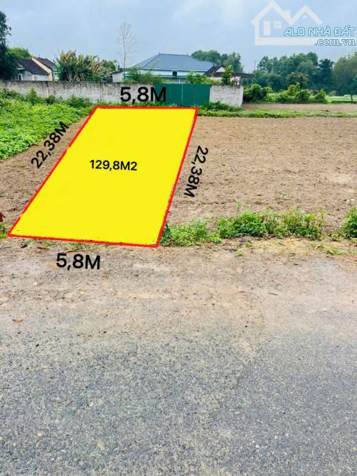 Bán đất xóm Trường Lân , Nghi trường gần đường Đứ.c Thiết   Diện tích 130m2 thổ cư toàn - 1