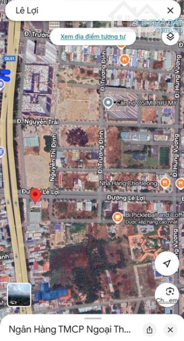 Chính chủ bán lô đất biệt thự 260m² mặt tiền Lê Lợi 32m khu trung tâm Phú Mỹ,TP Hồ ChíMinh - 1