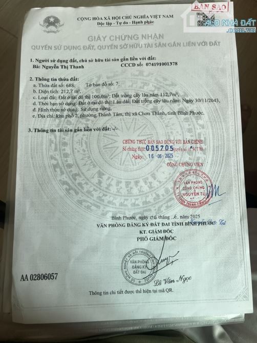 Mặt tiền Ga ĐườngSắt Chơn Thành trong Hệ thống ĐườngSắt BắcNam,QuốcLộ13,Quy hoạch lâu dài. - 1