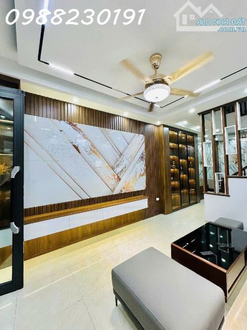 Bán nhà trường lâm long biên 35m2 5 tầng xây mới full nội thất ngõ gần ô tô giá nhỉnh 5 tỷ - 1