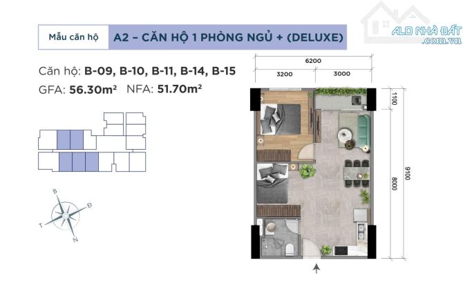 Căn hộ ven sông-Thanh toán 580tr nhận nhà-Khải Hoàn Prime - 12