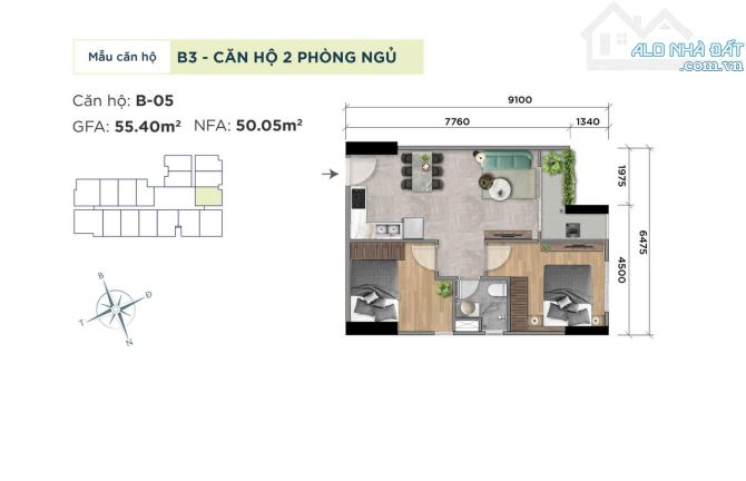 Căn hộ ven sông-Thanh toán 580tr nhận nhà-Khải Hoàn Prime - 13